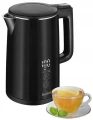 Czajnik Amica KF6012 2200W 1,5L REG TEMP LED czarny