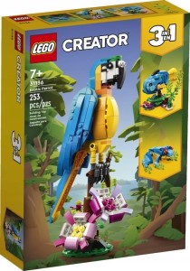 LEGO Creator 31136 - Egzotyczna papuga 3w1