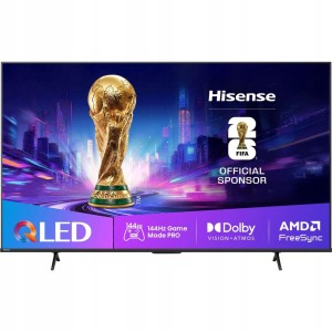 Telewizor Hisense 65E7Q PRO 65' QLED 4K UHD SmartTV VIDAA 144Hz HDR