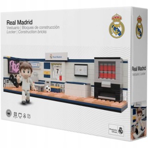 Klocki Szatnia Piłkarska Real Madryt Neko Zestaw Konstrukcyjny 440el.