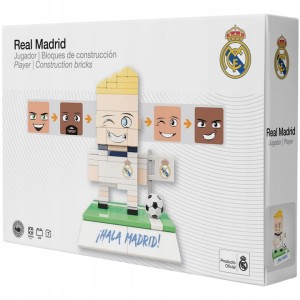 Klocki Real Madryt Klocki Figurka Zawodnik Neko Zestaw Konstrukcyjny 210el.