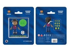 Klocki Figura Jugador FC Barcelona Model 4 4cm