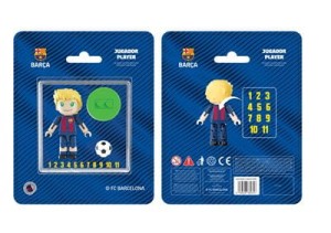 Klocki Figura Jugador FC Barcelona Model 2 4cm