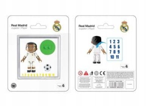 Klocki FIGURA JUGADOR REAL MADRID MODELO 3 4CM