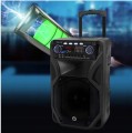 Głośnik z mikrofonem Manta SPK5021PRO 80W Bluetooth Equalizer Radio czarny