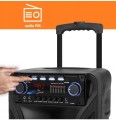 Głośnik z mikrofonem Manta SPK5021PRO 80W Bluetooth Equalizer Radio czarny