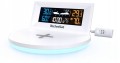 Stacja pogodowa TechniSat Imeteo Q1 ładowarka 10W alarm drzemka LCD