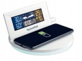 Stacja pogodowa TechniSat Imeteo Q1 ładowarka 10W alarm drzemka LCD