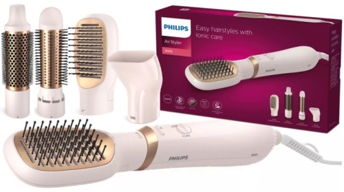 Lokówko-suszarka PHILIPS BHA310/00 800W 4 nasadki jonizacja