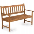 Ławka 2-osobowa Fieldmann 122x57x85cm 190kg