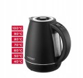Czajnik elektryczny Concept RK3355 1,7L 2200W REG TEMP STRIX czarny mat
