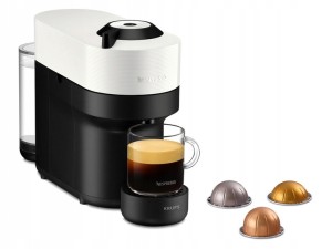 Ekspres KRUPS Nespresso Vertuo Pop XN9201 + ZESTAW 12 KAW