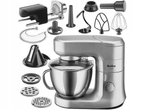Robot planetarny kuchenny Amica KML6011 1000W maszynka do mięsa spiralizer