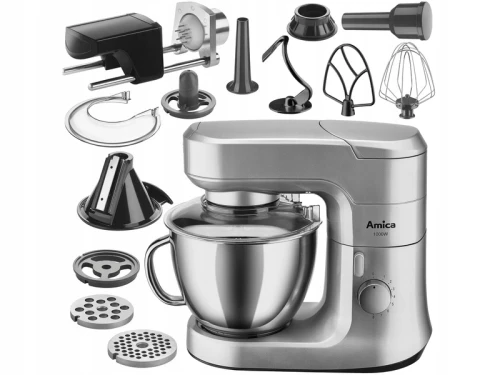 Robot planetarny kuchenny Amica KML6011 1000W maszynka do mięsa spiralizer