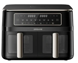 Frytkownica Airfryier beztłuszczowa Dreame DZ30 3000W 9L 2komory 8trybów