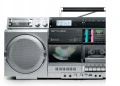 Radioodtwarzacz BOOMBOX MUSE M-380 CD AUX BLUETOOTH USB Srebrny