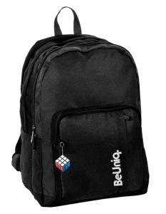 Plecak tornister szkolny młodzieżowy Rubik BeUniq czarny