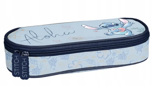 Piórnik saszetka STITCH DS26U-U-013 na zamek Lilo i Stitch niebieski