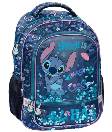 Plecak tornister szkolny STITCH DS26XX-260 Lilo i Stitch niebieski