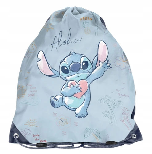Worek szkolny na buty WF STITCH DS26UU-712 niebieski