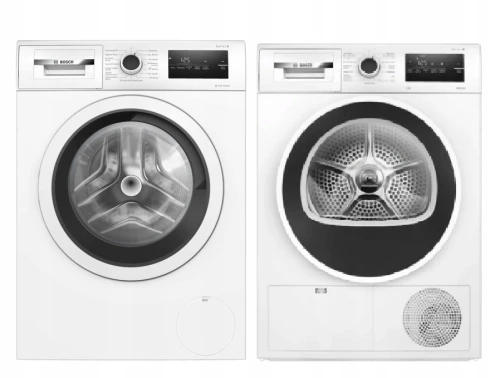 Zestaw AGD wolnostojący BOSCH 8kg Pralka + Suszarka
