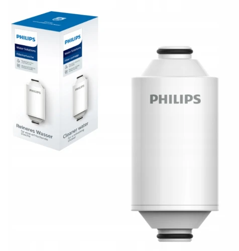 Wkład filtrujący Philips AWP175/10 50000L 8l/min usuwa chlor biały