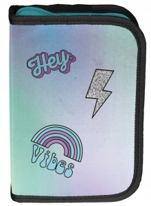 Piórnik szkolny z wyposażeniem HEY PP26BV-P001 dwuklapkowy