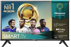 Telewizor HISENSE 32A4Q 32'' HD Ready czarny Smart TV VIDAA Technologia HDR