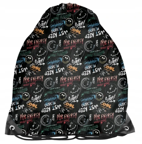 Worek na buty obuwie WF SMILEY SM26LA-712 Energy Graffiti