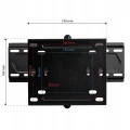 Uchwyt do telewizora TV KING MOUNT Sydney 23"-55" regulacja pochylenia