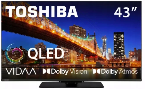 Telewizor Toshiba 43QV3F63DG 43" UHD 4K QLED System TV VIDAA 60Hz