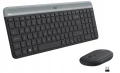 Klawiatura + mysz Logitech MK470 Slim grafitowy