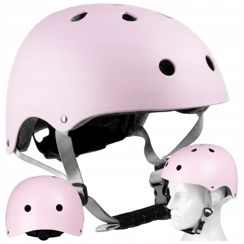 Kask rowerowy dziecięcy Vayox VA0422PMS S rożowy na hulajnogę rolki