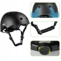 Kask rowerowy dziecięcy Vayox VA0422BMM M czarny na hulajnogę rolki