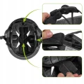 Kask na rower hulajnogę Vayox VA0423WMM regulowany lampka LED biały mat