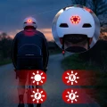 Kask na rower hulajnogę Vayox VA0423WMM regulowany lampka LED biały mat