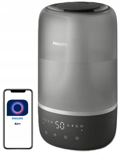 Nawilżacz powietrza PHILIPS HU1510/03 ultradźwiękowy 275ml/h 21dB 41m2 Air+