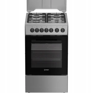 Kuchnia gaz-elektr. Indesit I5G5PMX 50cm 60L 6 funkcji Grill Timer Inox