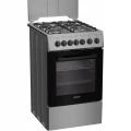 Kuchnia gaz-elektr. Indesit I5G5PMX 50cm 60L 6 funkcji Grill Timer Inox