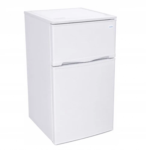 Mała podblatowa lodówka z zamrażarką hotelowa Sigma BCD-96 W 85cm 89L biała