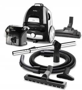 Odkurzacz bezworkowy Amica VM3046 850W 1,5L REG MOCY EPA