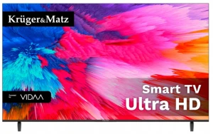 Telewizor Kruger&Matz KM0265UHD-V3 4K UHD Smart TV VIDAA D-LED 60Hz czarny