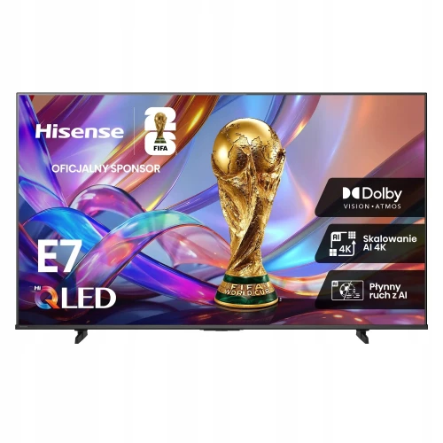 Telewizor Hisense 55E7S QLED Smart TV 4K UHD VIDAA Bluetooth WiFI 60Hz