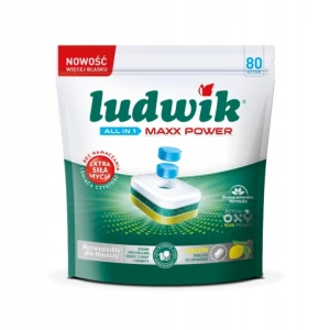 Tabletki do zmywarki Ludwik ALL in MAXX POWER 80szt