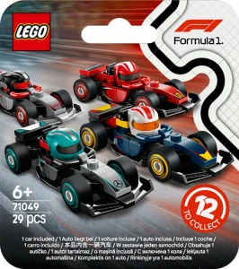 LEGO MINIFIGURKI 71049 FORMUŁA 1 Kolekcjonerskie bolidy F1 - Losowy bolid