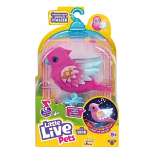 Figurka interaktywna Little Live Pets Ptaszek ze świecącymi skrzydełkami