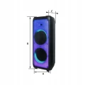 Głośnik Manta Krios SPK1202B250 350W Bluetooth Karaoke