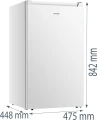 Zamrażarka szufladowa wolnostojąca Gorenje F39EPW4 61l 84 cm biała