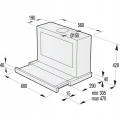 Okap teleskopowy BHP623E8X