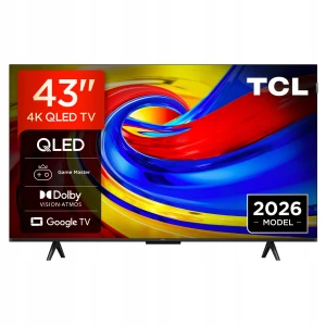 Telewizor TCL 43P7L QLED 4K UHD HDR Smart TV Google TV Dolby Vision 60Hz